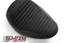 Load image into Gallery viewer, Luimoto classic suede tec-grip seat cover for Harley Davidson — Euro Motards — view 3