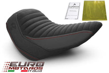 Load image into Gallery viewer, Luimoto classic suede tec-grip seat cover for Harley Davidson — Euro Motards — view 5