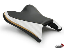 Load image into Gallery viewer, Luimoto sport gold seat covers set for Yamaha FZ8 Fazer8 2010-2015 — Euro Motards — view 2