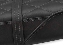 Load image into Gallery viewer, Triumph Scrambler 2006-2016 Volcano Italia Seat Cover Vintage *Flat Seat* Black