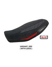 Load image into Gallery viewer, TPZ Italia Rimini velvet anti-slip seat cover for Ducati Scrambler 2023-2024 — Euro Motards — view 4