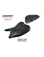 Load image into Gallery viewer, TPZ Italia Ribera comfort foam seat cover for Kawasaki Ninja 400 2018-2023 — Euro Motards — view 3