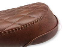 Load image into Gallery viewer, Royal Enfield Interceptor 650 2019-2024 Volcano Italia Seat Cover Vintage Brown