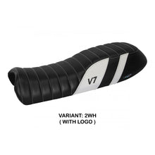 Load image into Gallery viewer, TPZ Italia Davis seat cover for Moto Guzzi V7 Classic/Stone 2011-2020 — Euro Motards — view 2