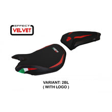 Load image into Gallery viewer, TPZ Italia Paris velvet effect seat cover for Ducati 959 Panigale 2016-2018 — Euro Motards — view 2