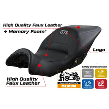 Load image into Gallery viewer, TPZ Italia Lithia comfort foam seat cover for BMW K1600GTL 2011-2020 — Euro Motards — view 2