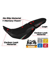 Load image into Gallery viewer, TPZ Italia comfort foam heated seat cover for Ducati DesertX 2022-2023 — Euro Motards — view 2