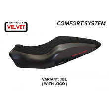 Load image into Gallery viewer, TPZ Italia Andorra velvet comfort seat cover for Ducati Monster 821/1200 2014-2016 — Euro Motards — view 3