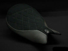 Load image into Gallery viewer, Luimoto rider seat cover diamond suede edition 3 colors for Ducati 1199 Panigale — Euro Motards — view 2