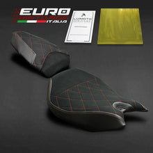 Load image into Gallery viewer, Luimoto diamond edition suede seat covers set for Ducati Panigale 959 2016-2018 — Euro Motards — view 2