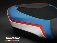Load image into Gallery viewer, Luimoto technik tec-grip suede rider seat cover for BMW S1000RR 2015-2017 — Euro Motards — view 4