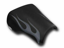 Load image into Gallery viewer, Luimoto flame rider seat cover 8 color options for Honda CBR954RR 2002-2003 — Euro Motards — view 2