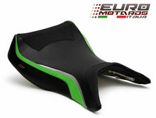 Load image into Gallery viewer, Luimoto team edition tec-grip rider seat cover for Kawasaki ZX12R Ninja — Euro Motards