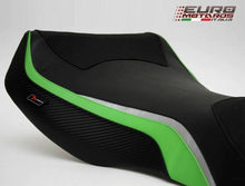 Load image into Gallery viewer, Luimoto team edition tec-grip rider seat cover for Kawasaki ZX12R Ninja — Euro Motards — view 2