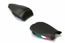 Load image into Gallery viewer, Luimoto team italia seat covers front and rear 4 colors for Ducati 848 1098 1198 — Euro Motards — view 4