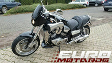 Load image into Gallery viewer, Yamaha Vmax V-Max 1200 1985-2007 Top Sellerie Seat Cover Silver Detail REF2485