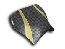 Load image into Gallery viewer, Luimoto team edition rider seat cover 8 color options for Suzuki GSXR 1000 2001-2002 — Euro Motards — view 3