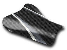 Load image into Gallery viewer, Luimoto team edition rider seat cover 8 color options for Suzuki GSXR 1000 2005-2006 — Euro Motards — view 2