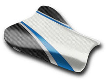Load image into Gallery viewer, Luimoto team edition rider seat cover 8 color options for Suzuki GSXR 1000 2005-2006 — Euro Motards — view 5