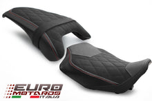 Load image into Gallery viewer, Luimoto diamond sport suede seat covers set for Honda — Euro Motards