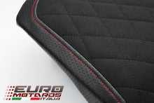 Load image into Gallery viewer, Luimoto diamond sport suede seat covers set for Honda — Euro Motards — view 4