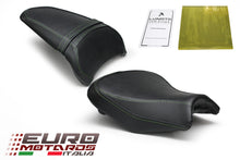 Load image into Gallery viewer, Luimoto baseline seat covers set 2 colors for Kawasaki Ninja 650 Z650 2020-2022 — Euro Motards — view 4