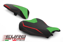 Load image into Gallery viewer, Luimoto sport suede tec-grip seat covers set for Kawasaki Ninja ZX-4R RR 2023-2024 — Euro Motards