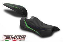 Load image into Gallery viewer, Kawasaki ZX10R 2021-2024 Luimoto Race Tec-Grip Suede Seat Covers Set 4 Colors