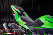 Load image into Gallery viewer, Luimoto sport-R suede tec-grip seat covers set for Kawasaki Ninja ZX-4R RR 2023-2024 — Euro Motards