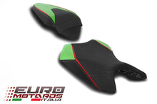 Load image into Gallery viewer, Luimoto sport-R suede tec-grip seat covers set for Kawasaki Ninja 500 2023-2025 — Euro Motards