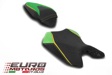 Load image into Gallery viewer, Kawasaki Ninja 500 2023-2025 Luimoto Sport-R Suede Tec-Grip Seat Covers Set New