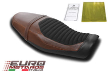 Load image into Gallery viewer, Luimoto modern classic suede designer seat cover for Kawasaki Z650RS 2022-2024 — Euro Motards — view 4