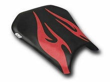 Load image into Gallery viewer, Luimoto tribal flame rider seat cover 8 color options for Honda CBR600RR 2005-2006 — Euro Motards — view 2