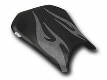 Load image into Gallery viewer, Luimoto tribal flame rider seat cover 8 color options for Honda CBR600RR 2005-2006 — Euro Motards — view 4