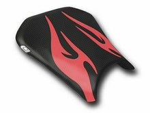 Load image into Gallery viewer, Honda CBR600RR 2005-2006 Luimoto Tribal Flame Rider Seat Cover 8 Color Options