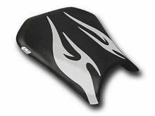 Load image into Gallery viewer, Honda CBR600RR 2005-2006 Luimoto Tribal Flame Rider Seat Cover 8 Color Options