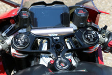 Load image into Gallery viewer, CNC Racing Triple Clamps Kit &amp; Steering Tube For Ducati Panigale V4 S/R 2018-21
