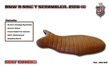 Load image into Gallery viewer, Funda de asiento BMW RnineT Scrambler G/S 2016-2018 JN-Europe Vintage New JNM519