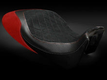Load image into Gallery viewer, Luimoto diamond suede seat cover 4 color options for Ducati Diavel — Euro Motards