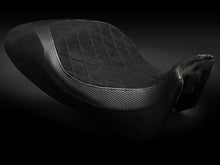 Load image into Gallery viewer, Luimoto diamond suede seat cover 4 color options for Ducati Diavel — Euro Motards — view 3