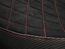 Load image into Gallery viewer, Luimoto diamond suede seat cover 4 color options for Ducati Diavel — Euro Motards — view 5