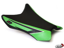 Load image into Gallery viewer, Luimoto sport seat cover green for Kawasaki Ninja ZX10R 2011-2015 — Euro Motards — view 2