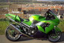 Load image into Gallery viewer, Luimoto sport seat cover green for Kawasaki Ninja ZX14 ZZR1400 2006-2011 — Euro Motards