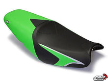 Load image into Gallery viewer, Luimoto sport seat cover green for Kawasaki Ninja ZX14 ZZR1400 2006-2011 — Euro Motards — view 2