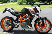 Load image into Gallery viewer, Luimoto suede tec-grip seat covers set for KTM Duke 125 200 250 390 2011-2016 — Euro Motards — view 2