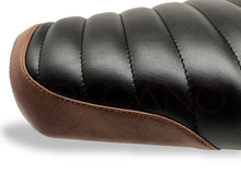 Load image into Gallery viewer, Royal Enfield Interceptor 650 2019-2024 Volcano Italia Seat Cover Vintage Marron
