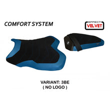 Load image into Gallery viewer, TPZ Italia Cordova-1 velvet comfort foam seat cover for Yamaha R1 2015-2021 — Euro Motards — view 3