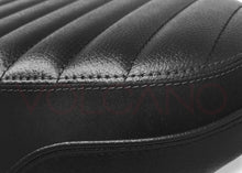 Load image into Gallery viewer, Triumph Scrambler 2006-2016 Volcano Italia Seat Cover Vintage *Flat Seat Ribbed