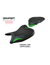 Load image into Gallery viewer, TPZ Italia Ribera comfort foam seat cover for Kawasaki Ninja 400 2018-2023 — Euro Motards — view 4