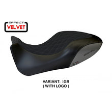 Load image into Gallery viewer, TPZ Italia Viano-1 velvet effect seat cover for Ducati Diavel 2011-2014 — Euro Motards — view 3